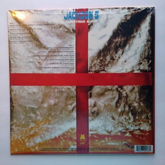 Jackson 5 Christmas Album Vinyl LP Record Holiday Music Gift Michael MJ Santa - Picture 2 of 5